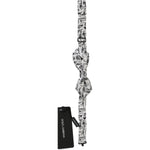 Dolce & Gabbana White Instruments Adjustable Neck Papillon Men Bow Tie Bow Tie