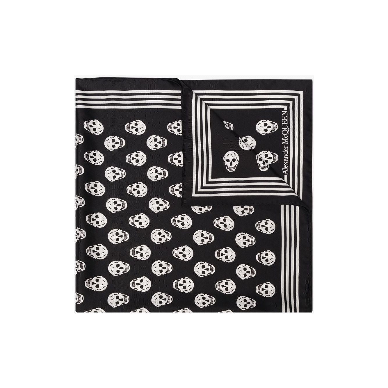 Alexander McQueen Scarfs Black