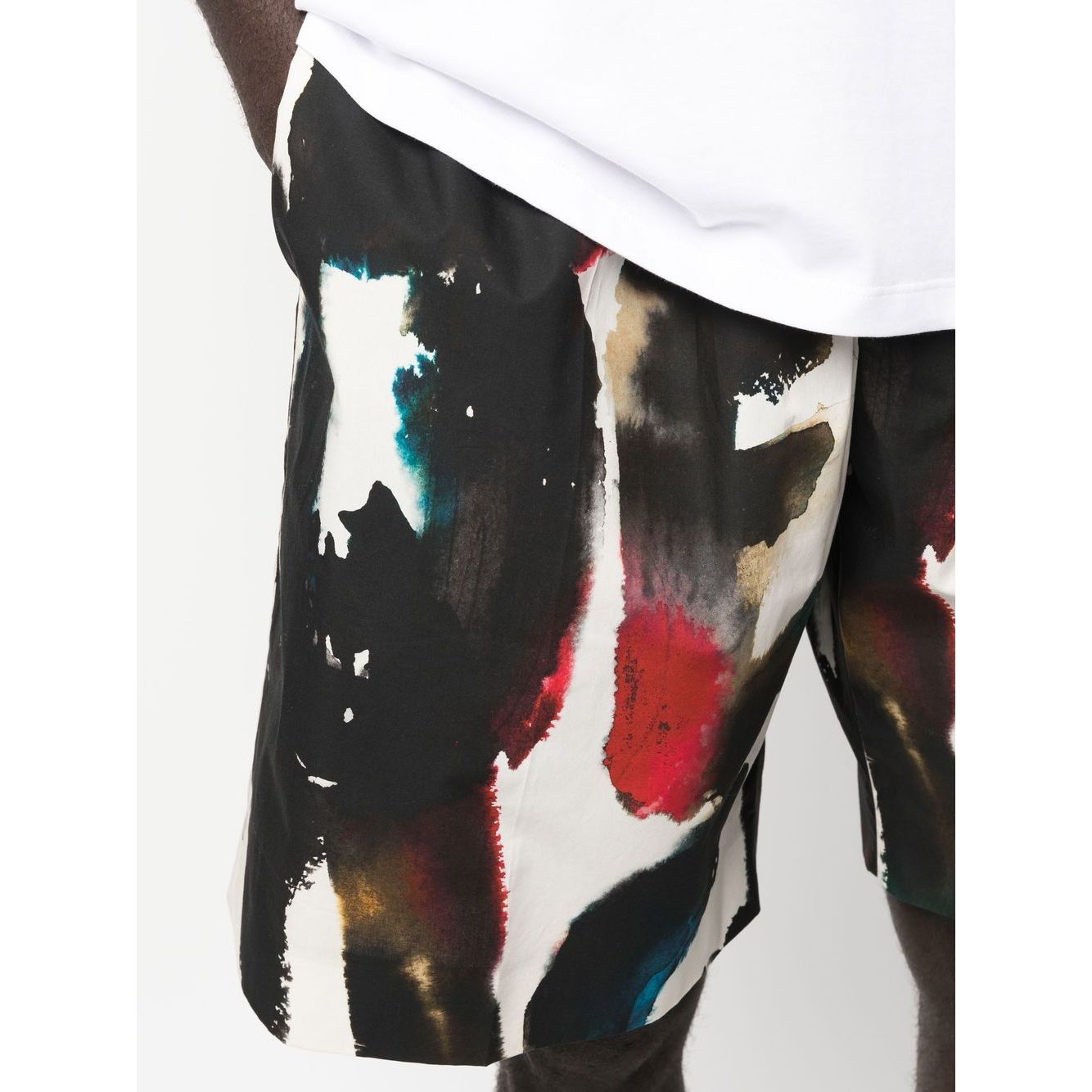 Alexander McQueen Straight Print Shorts Short trousers