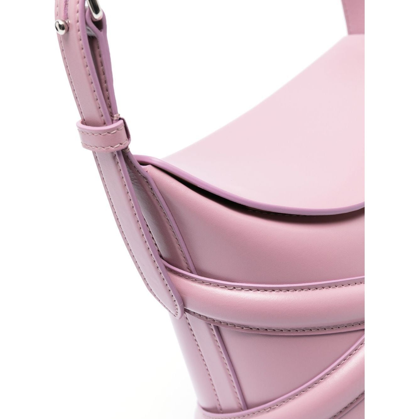 Alexander McQueen The Curve Bucket Bag