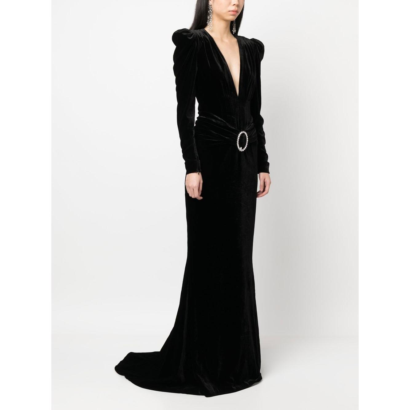 Alessandra Rich Dresses Black Dresses Alessandra Rich Black