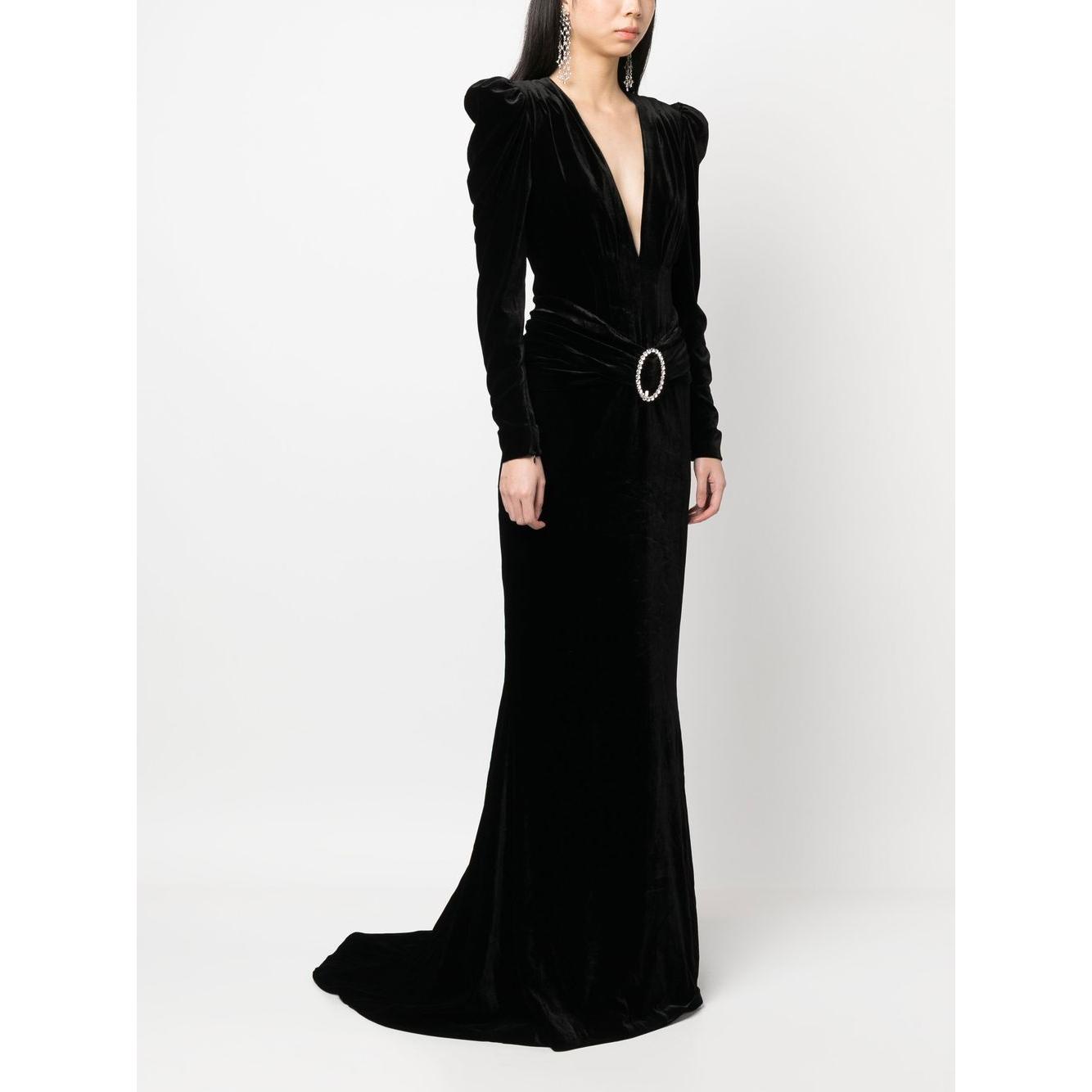Alessandra Rich Dresses Black Dresses Alessandra Rich Black