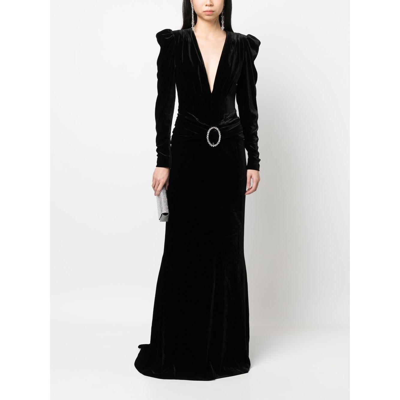 Alessandra Rich Dresses Black Dresses Alessandra Rich Black