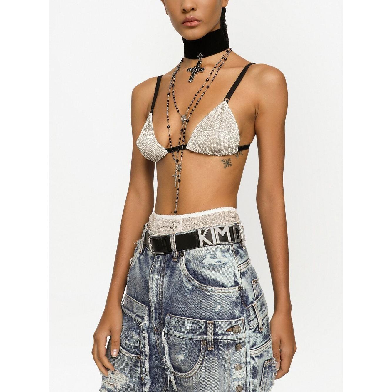 Dolce & Gabbana Belts Black Belts Dolce & Gabbana Beige