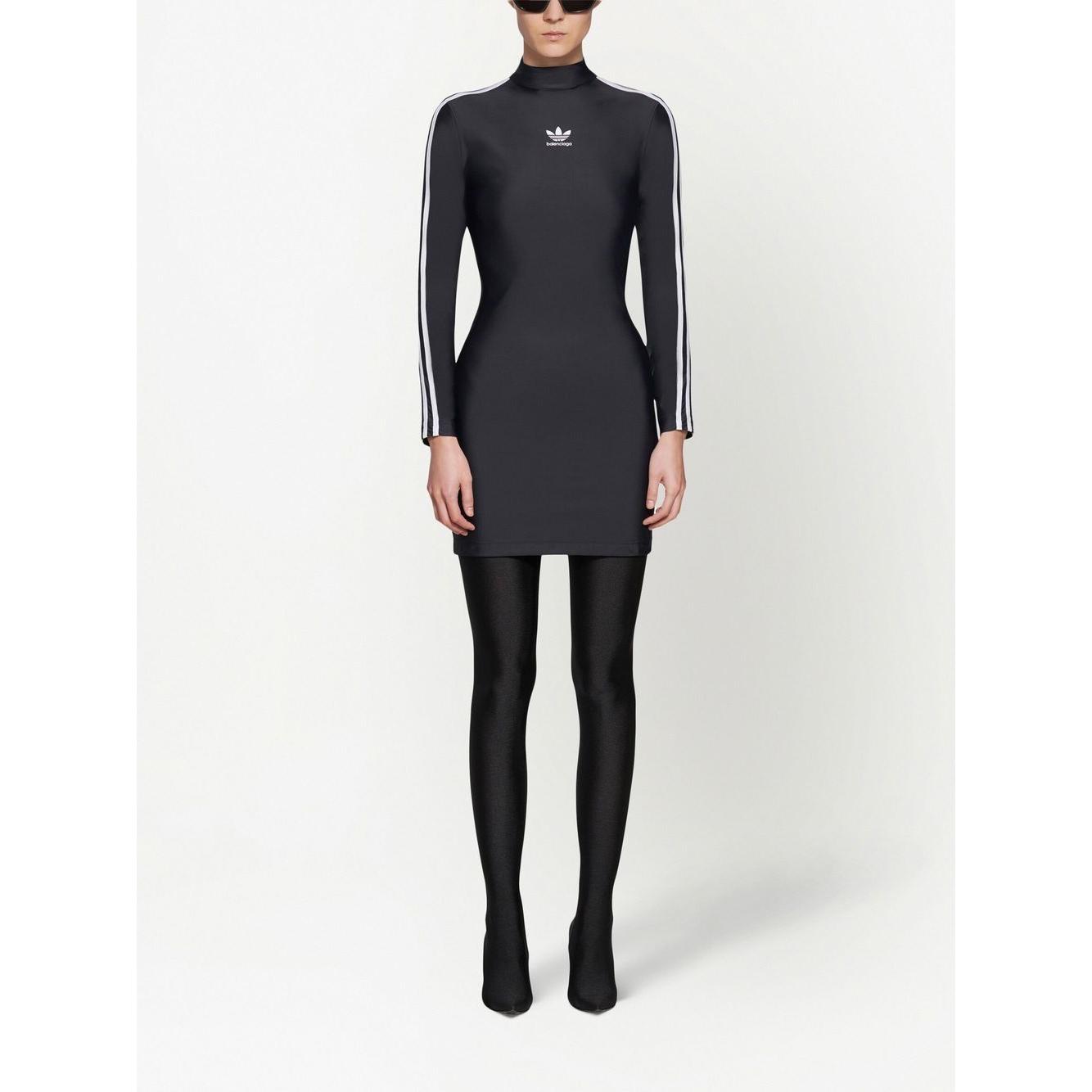 ADIDAS X BALENCIAGA Dresses Black Dresses Adidas X Balenciaga White Smoke