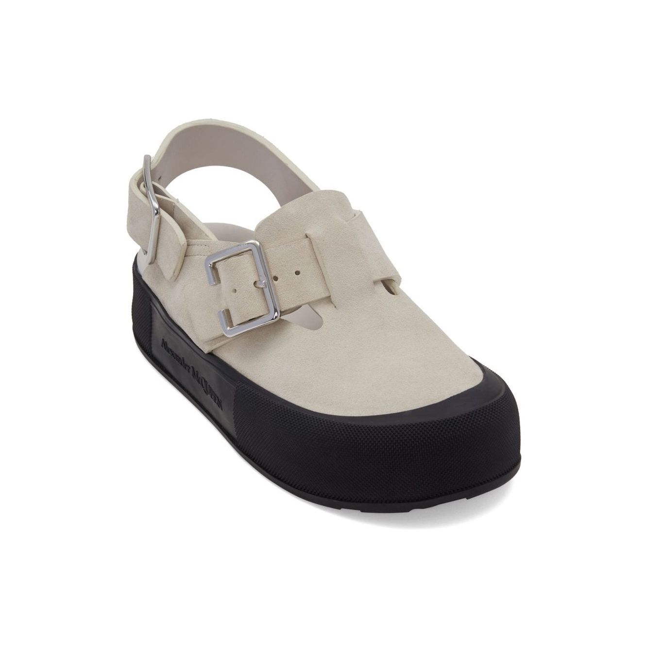 Alexander McQueen Leather clogs