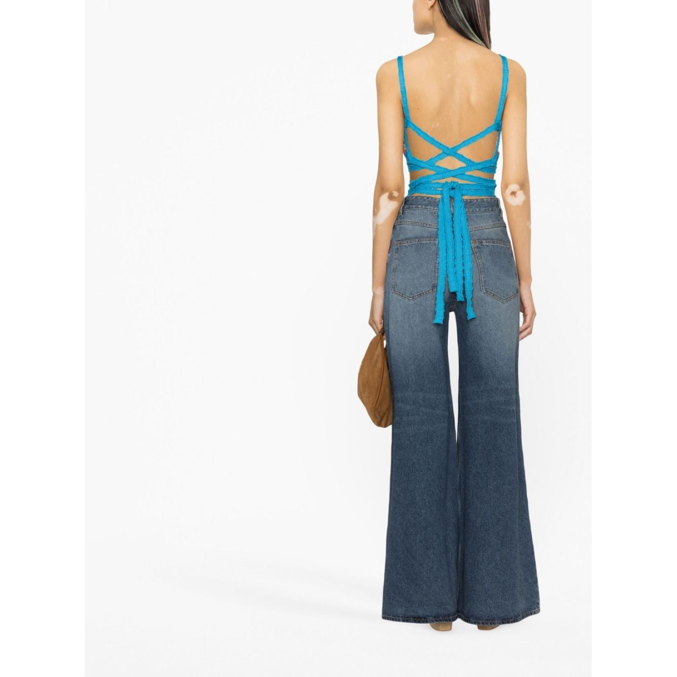 Alanui Top Blue Topwear