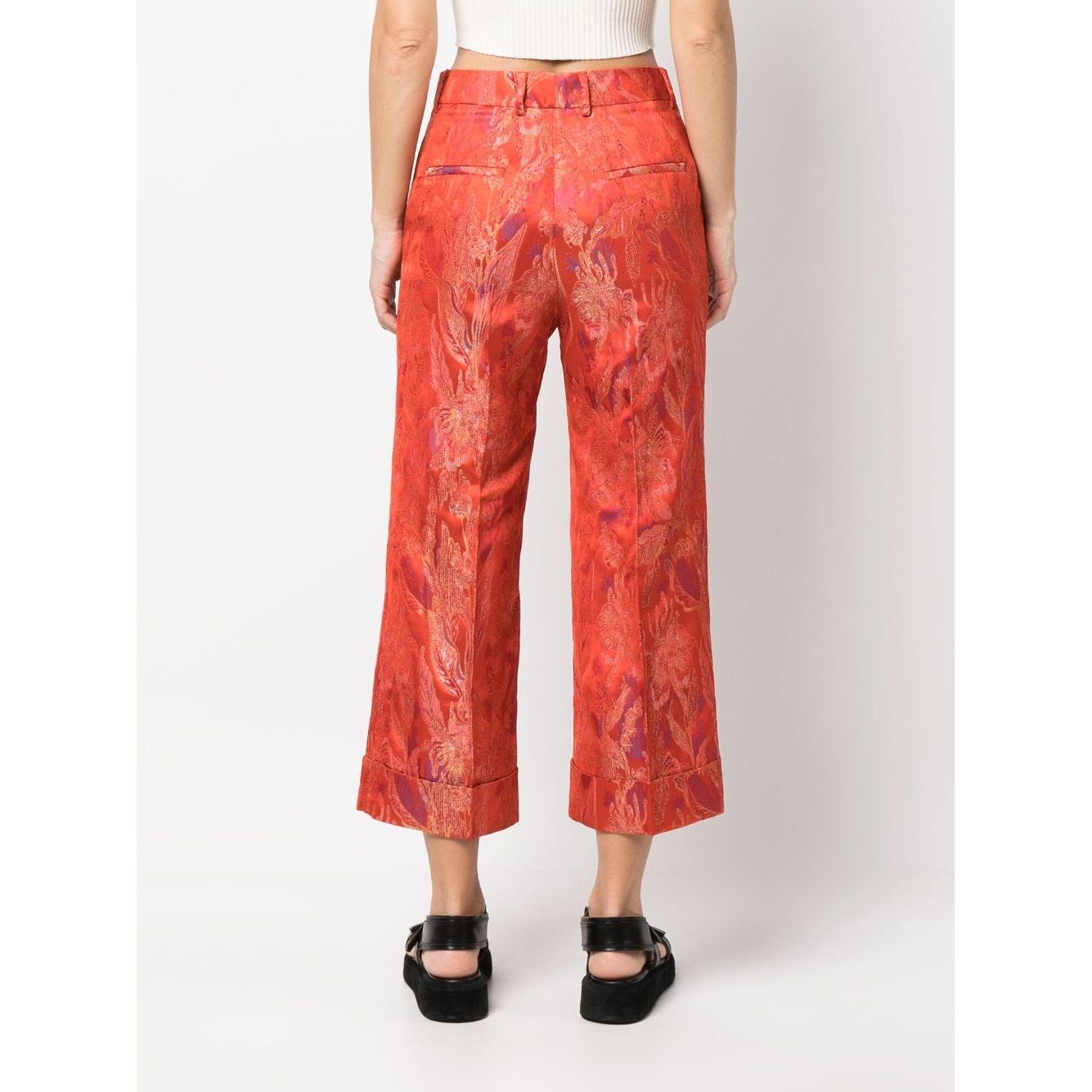 Alberto Biani Trousers Red