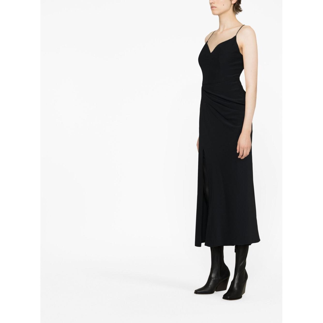 Alexander McQueen Draped Midi Dress