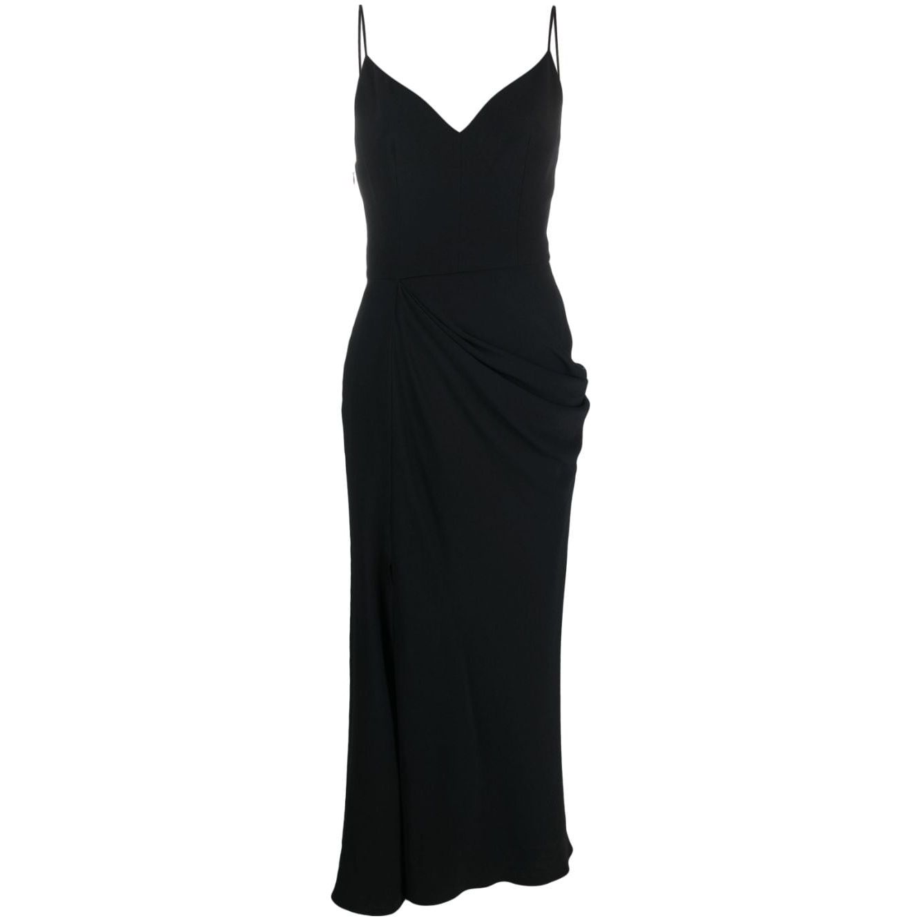 Alexander McQueen Draped Midi Dress