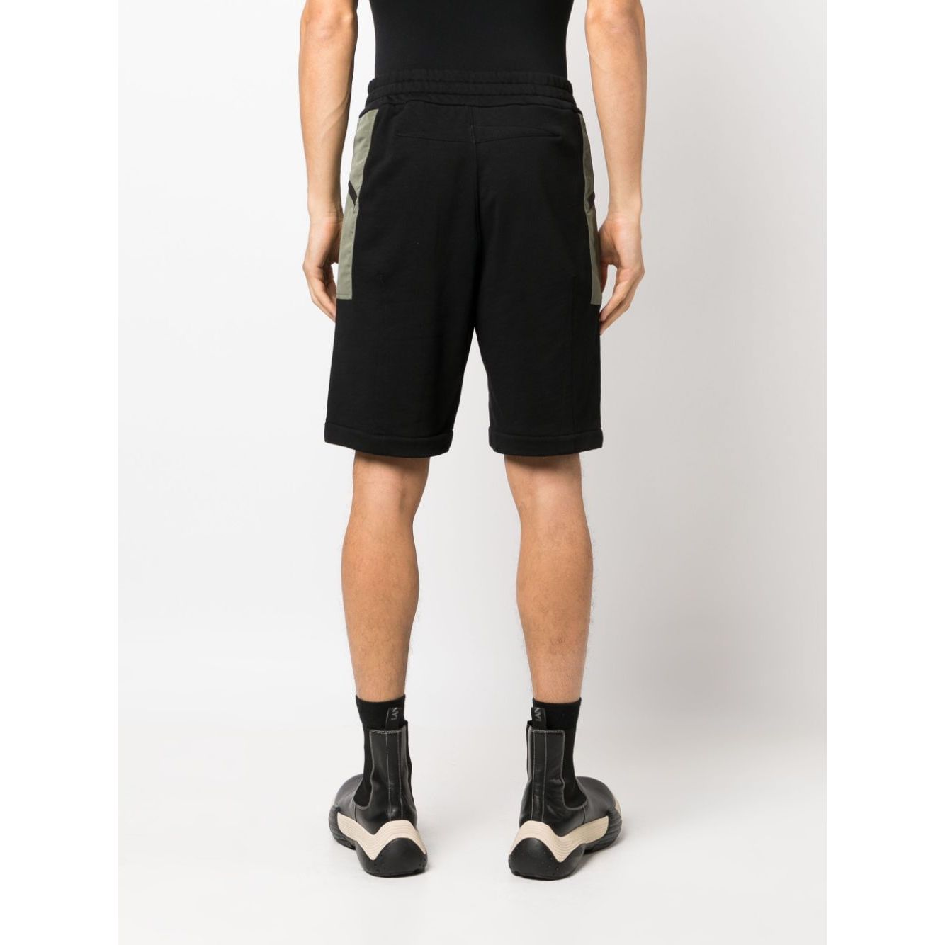 Alexander McQueen two-tone Elasticated Track Shorts Short trousers