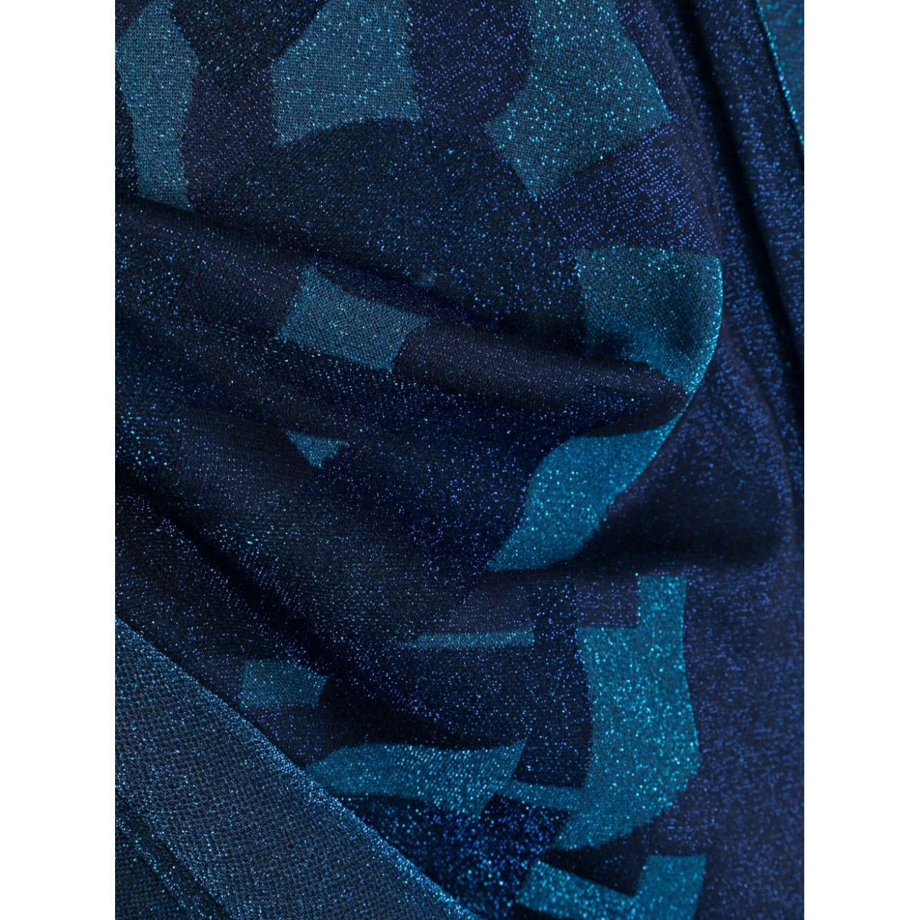 Missoni Scarfs Blue Scarves Hats & Gloves Missoni Midnight Blue