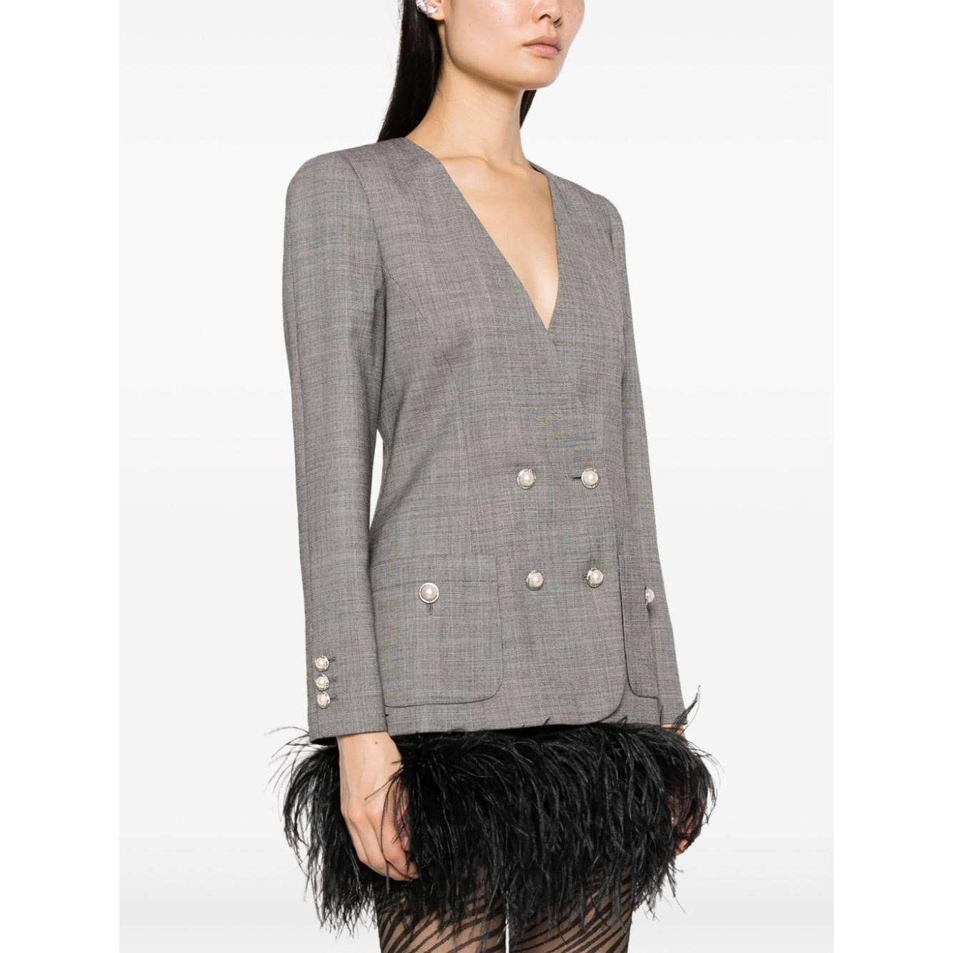 Alessandra Rich Jackets Grey