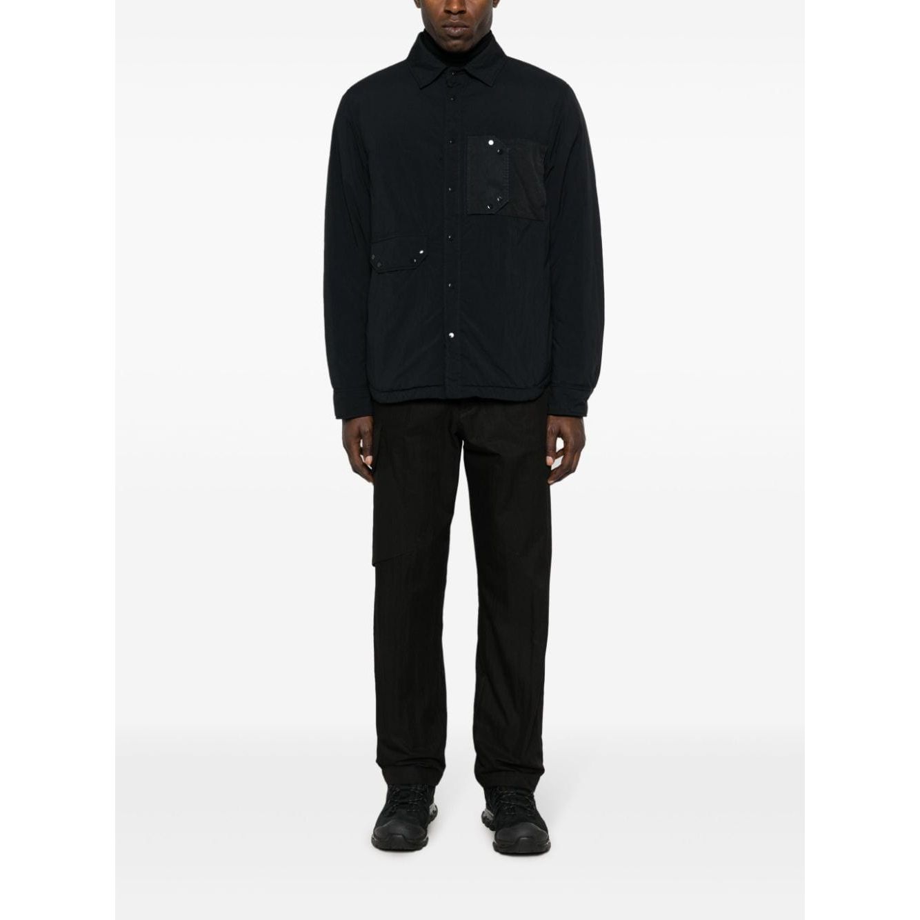 TEN C Coats Black Jackets