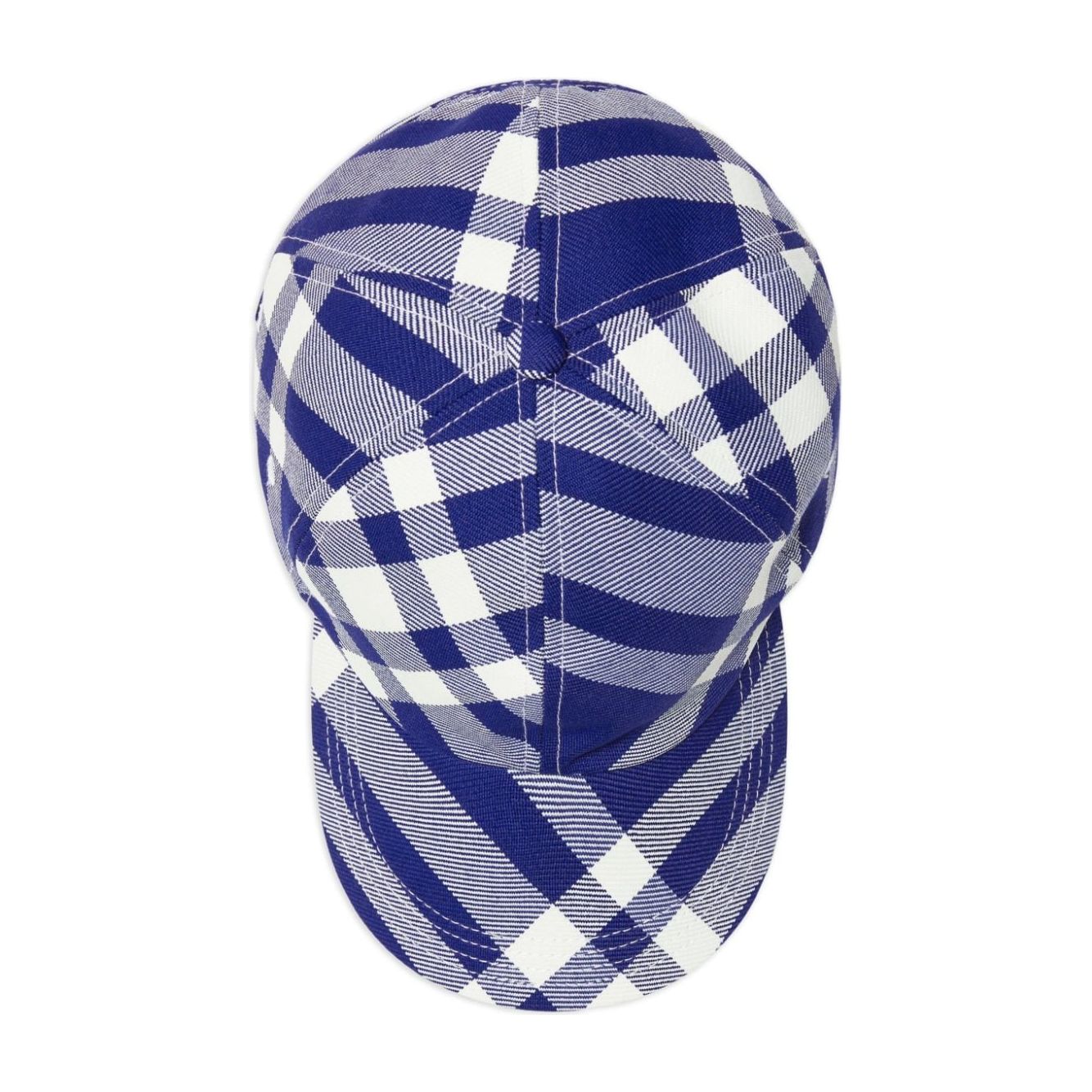 Burberry Checkered Baseball Cap Scarves Hats & Gloves Burberry Dark Slate Blue