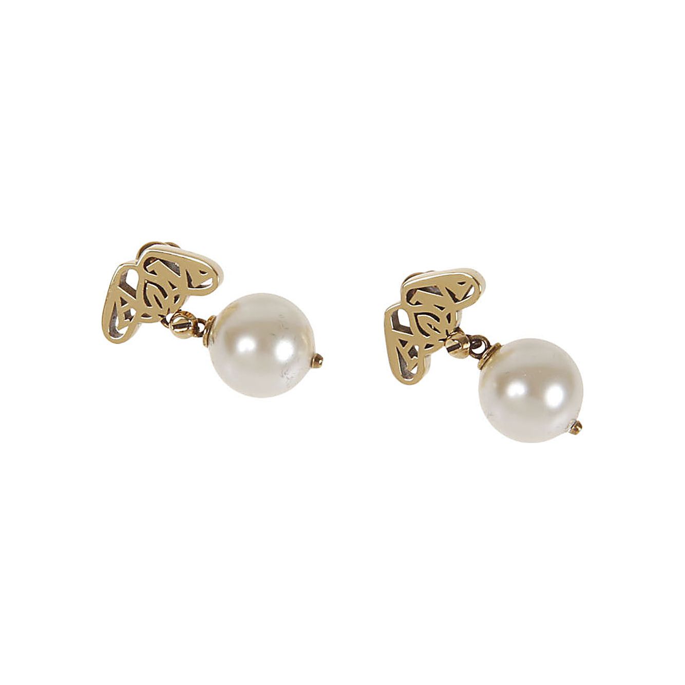 Alexander McQueen Bijoux Golden Jewellery Alexander Mcqueen Gray