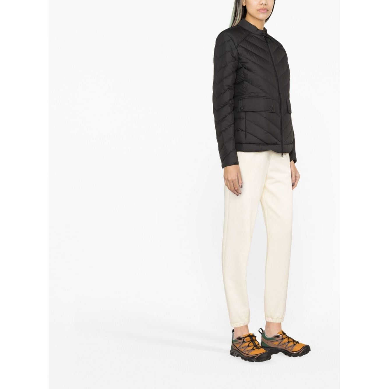 Woolrich Coats Black Jackets Woolrich White Smoke