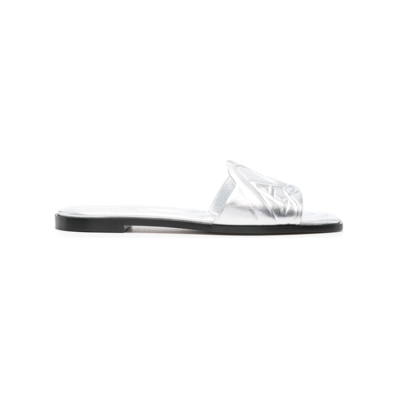 Alexander McQueen Slide sandals with embossed logo