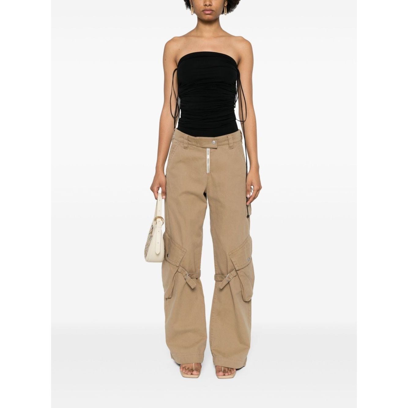 Wolford Top Black Topwear Wolford White Smoke