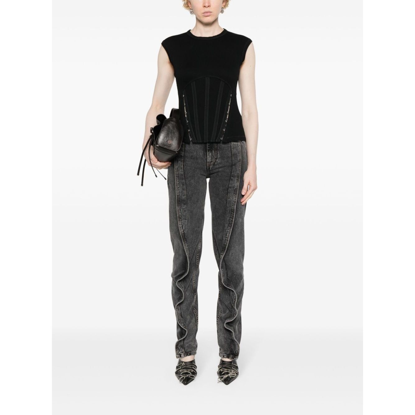 Y/PROJECT Jeans Black Jeans Y/Project Dark Slate Gray