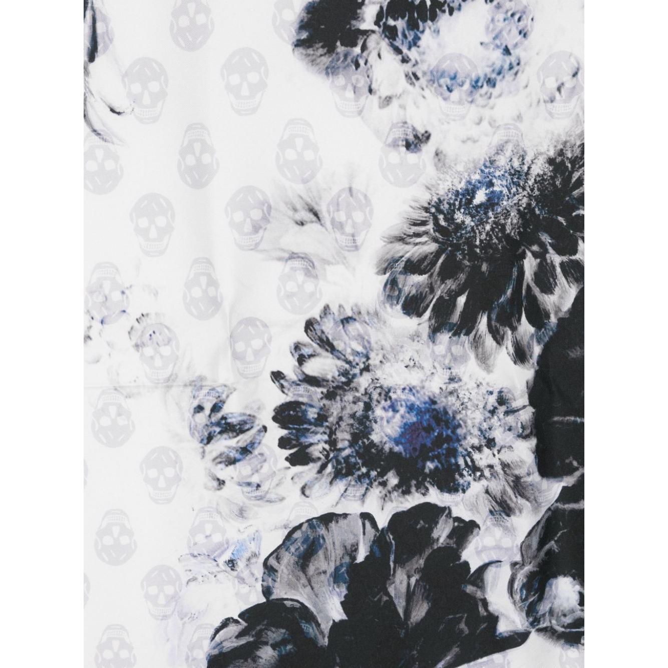 Alexander McQueen Scarfs Grey Scarves Hats & Gloves Alexander Mcqueen Dark Slate Gray