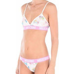 Moschino White My Little Pony Bra Briefs Set Two Piece Bikini TSH5090-38