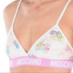 Moschino White My Little Pony Bra Briefs Set Two Piece Bikini TSH5090-38