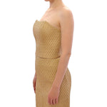 Andrea Incontri Beige Silk Cami Tank Top GSS10702-1