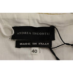 Andrea Incontri Beige Silk Cami Tank Top GSS10702-1
