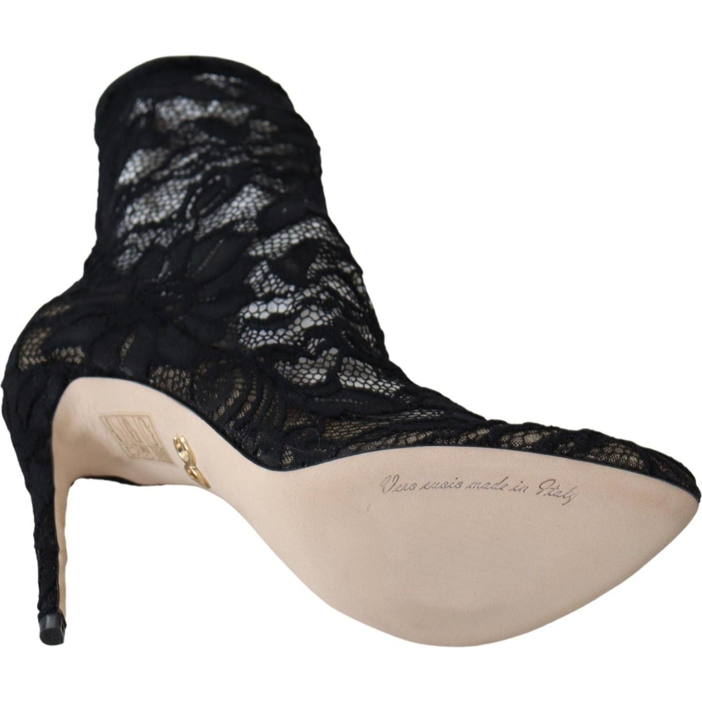 Dolce & Gabbana Black Lace Taormina Pumps Elegance Unleashed Dolce & Gabbana Dark Slate Gray