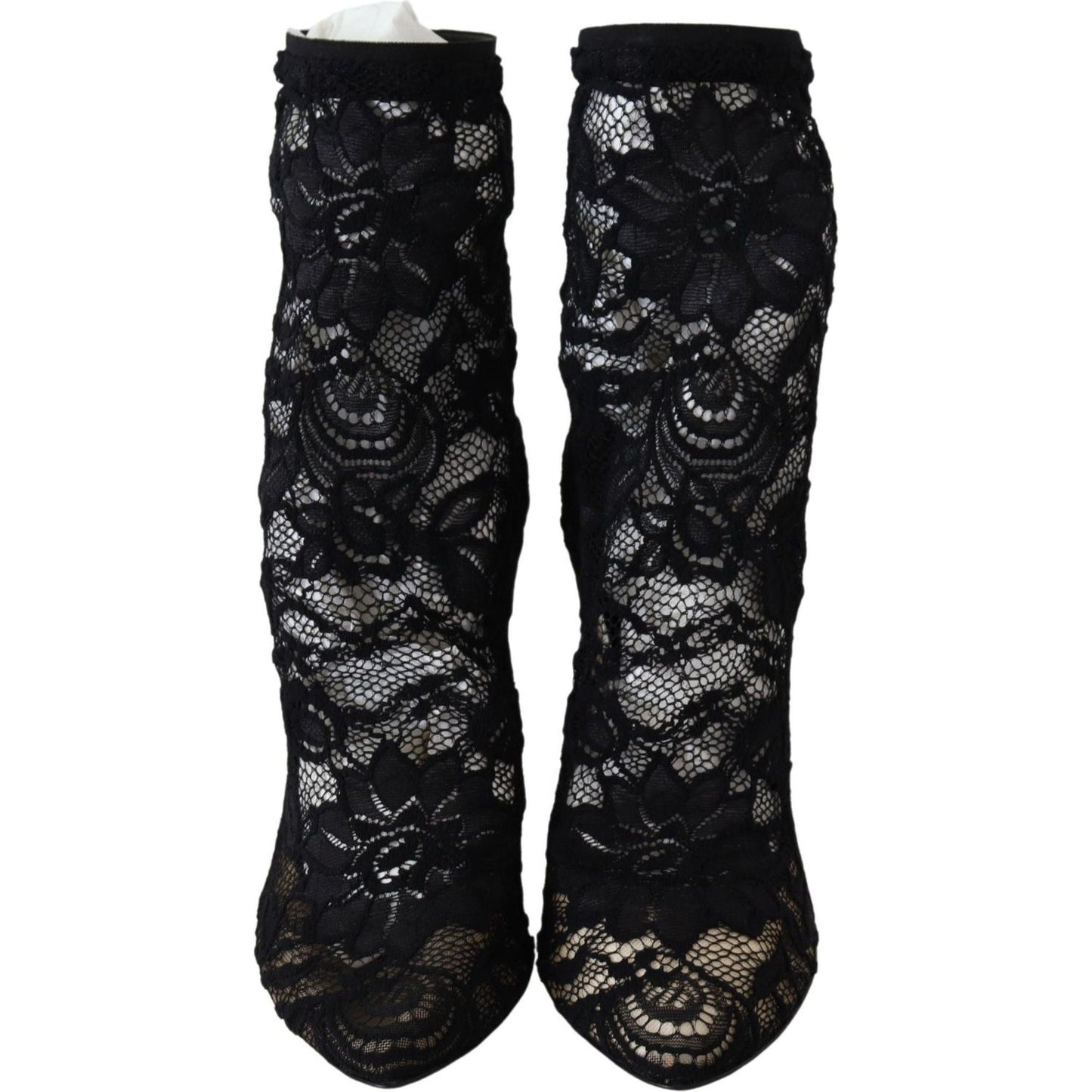 Dolce & Gabbana Black Lace Taormina Pumps Elegance Unleashed Dolce & Gabbana Black