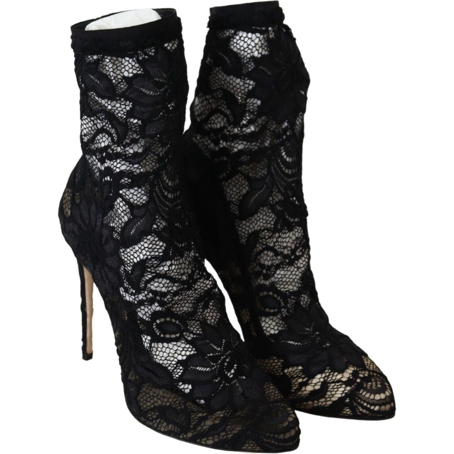 Dolce & Gabbana Black Lace Taormina Pumps Elegance Unleashed Dolce & Gabbana Black