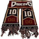 Dolce & Gabbana Multicolor Wool Knit DG King Shawl Wrap Scarf Wool Wrap Shawl Scarf