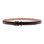 Dolce & Gabbana Brown Leather Logo Belt Cintura Belt GSB10272-90