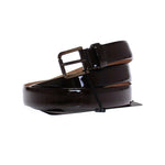 Dolce & Gabbana Brown Leather Logo Belt Cintura Belt GSB10272-90