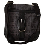 WAYFARER Gray Printed Logo Shoulder Crossbody Purse Bag VA8773