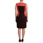 CO|TE Multicolor Polyester Sleeveless Sheath Knee Length Dress WOMAN DRESSES