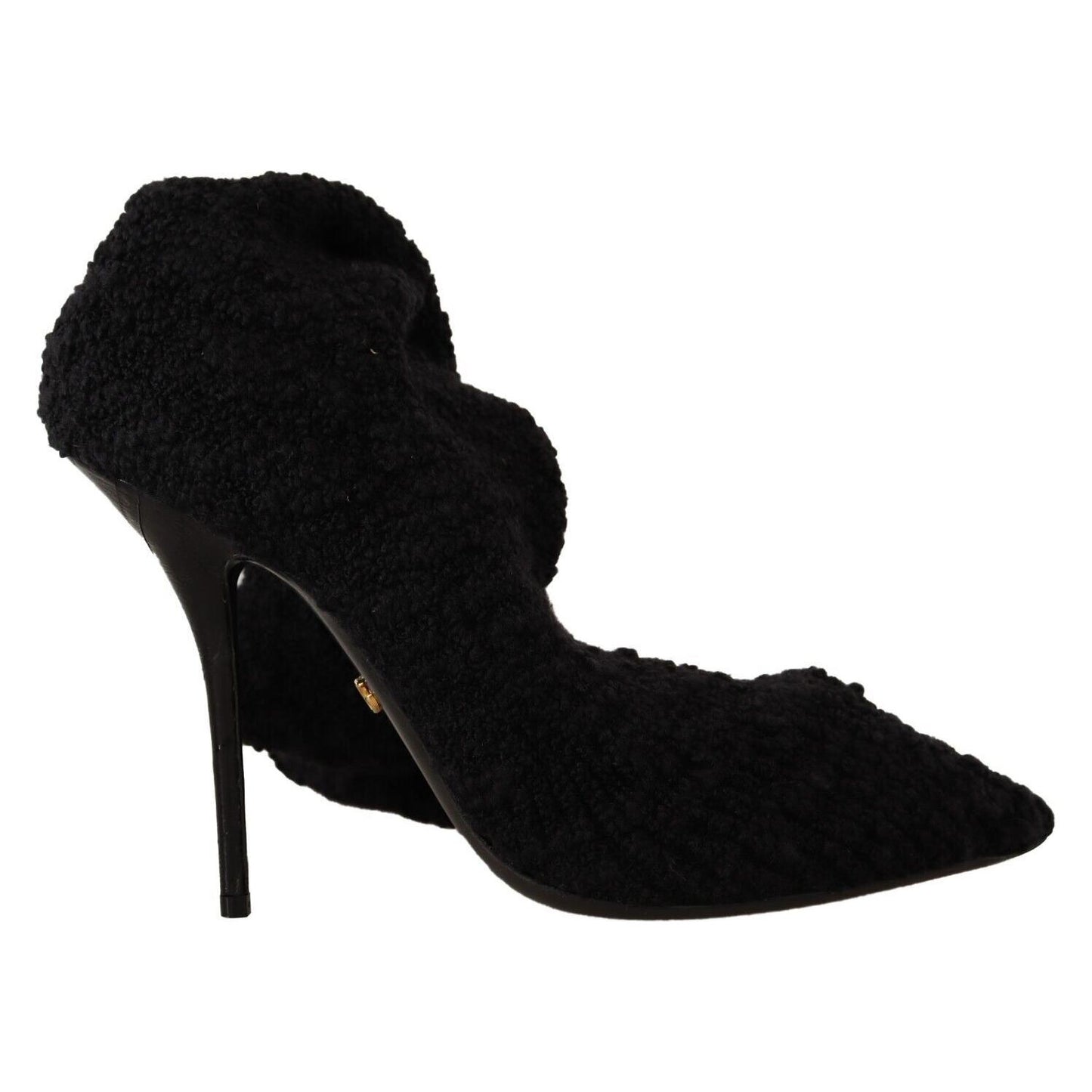 Dolce & Gabbana Chic Black Stretch Sock Boots Dolce & Gabbana Black