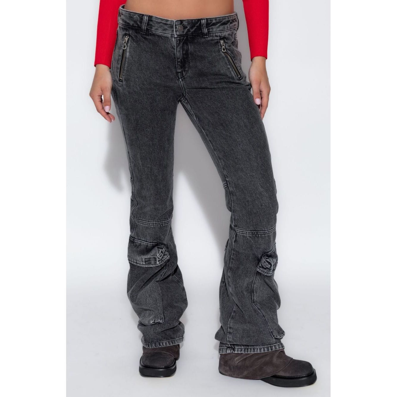 Diesel Jeans Black Jeans Diesel Light Gray