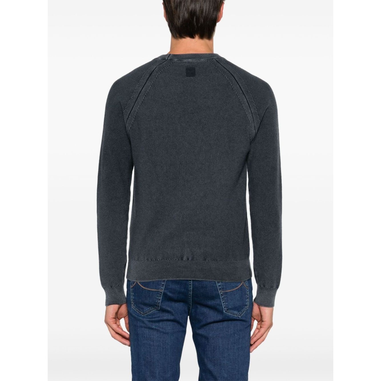 Jacob Cohen Sweaters Blue Topwear