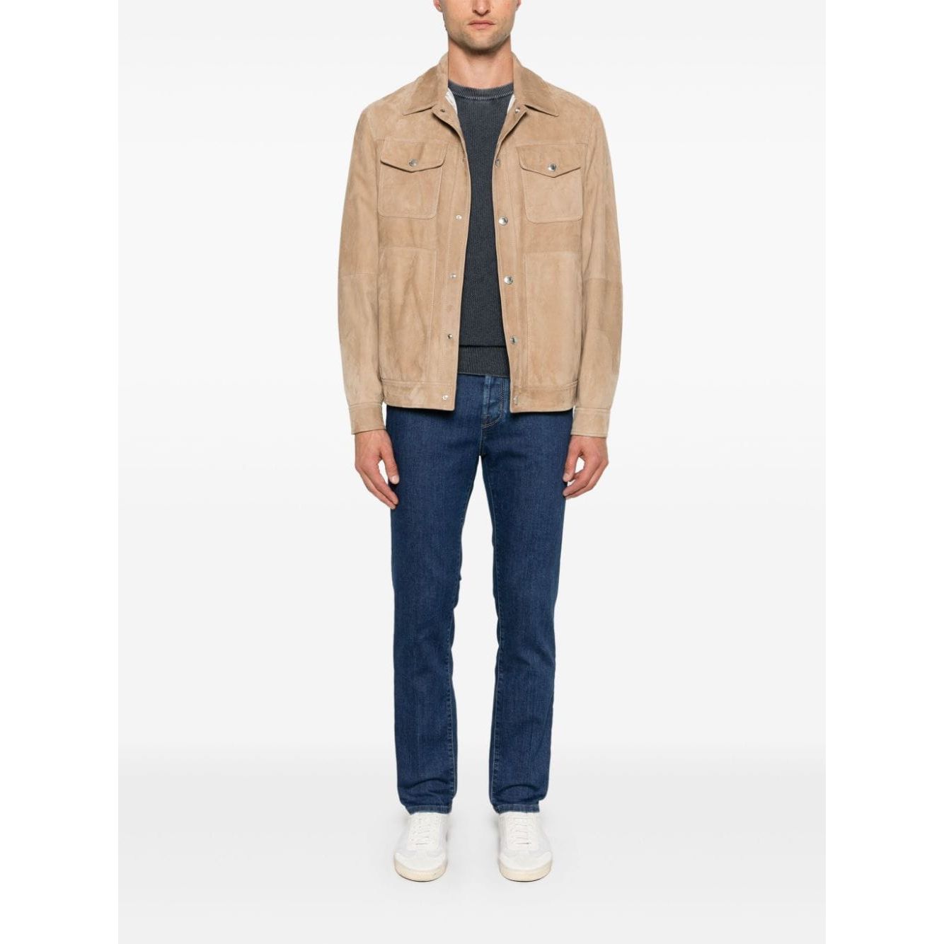 Jacob Cohen Sweaters Blue Topwear