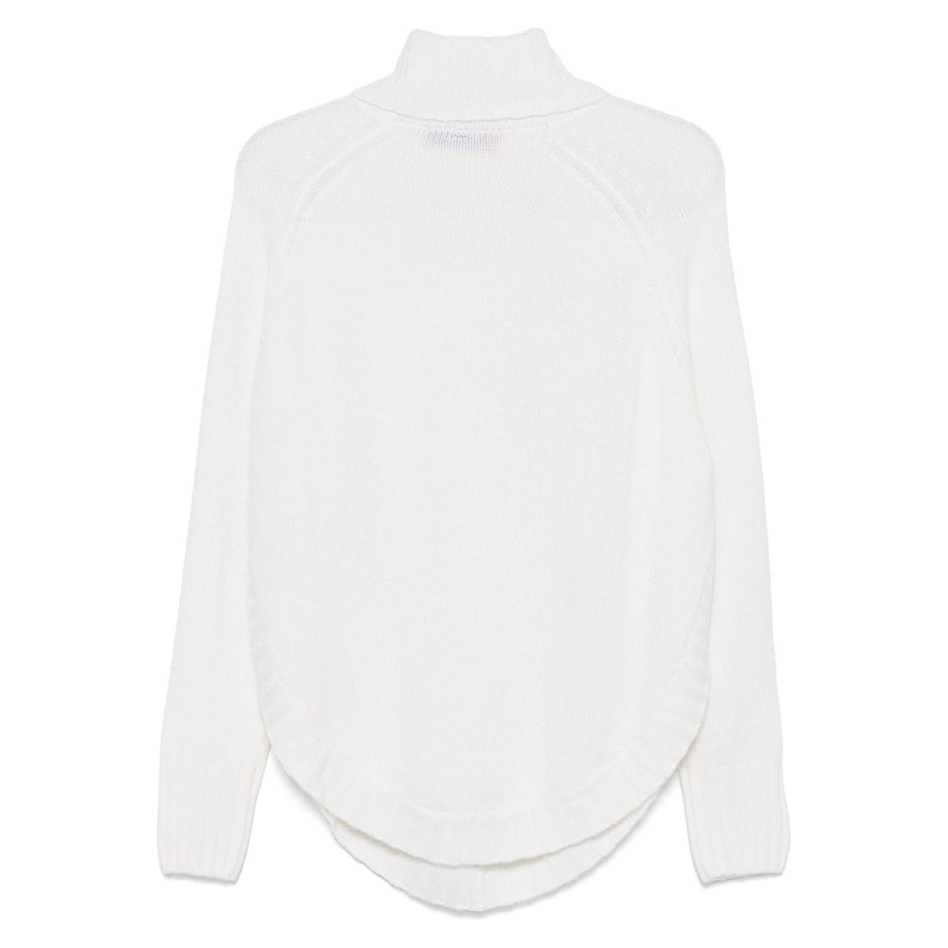 WILD CASHMERE Sweaters White Topwear Wild Cashmere White Smoke