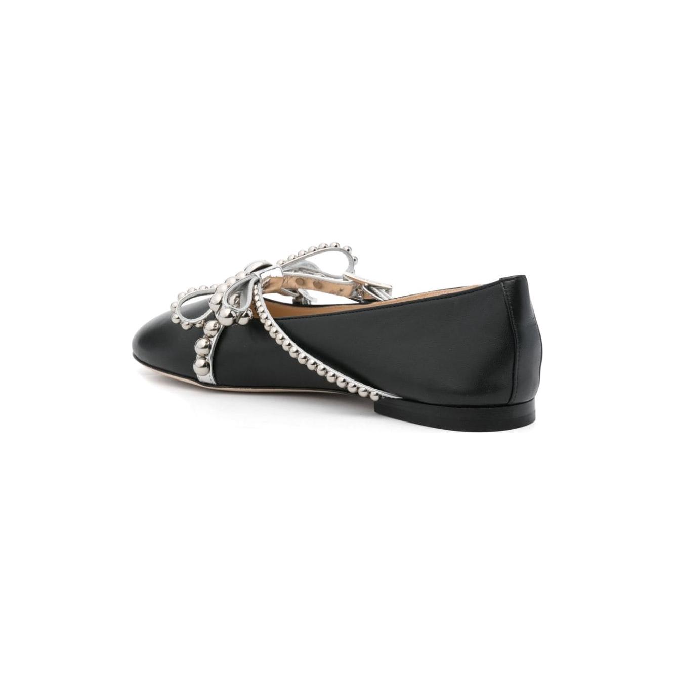 MACH & MACH Flat shoes Black Flat Shoes Mach & Mach Dark Slate Gray