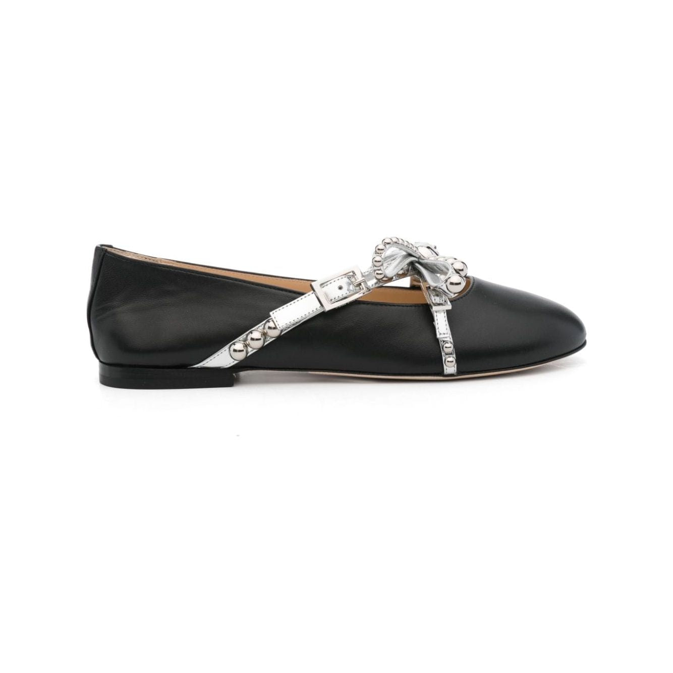 MACH & MACH Flat shoes Black Flat Shoes Mach & Mach Dark Slate Gray