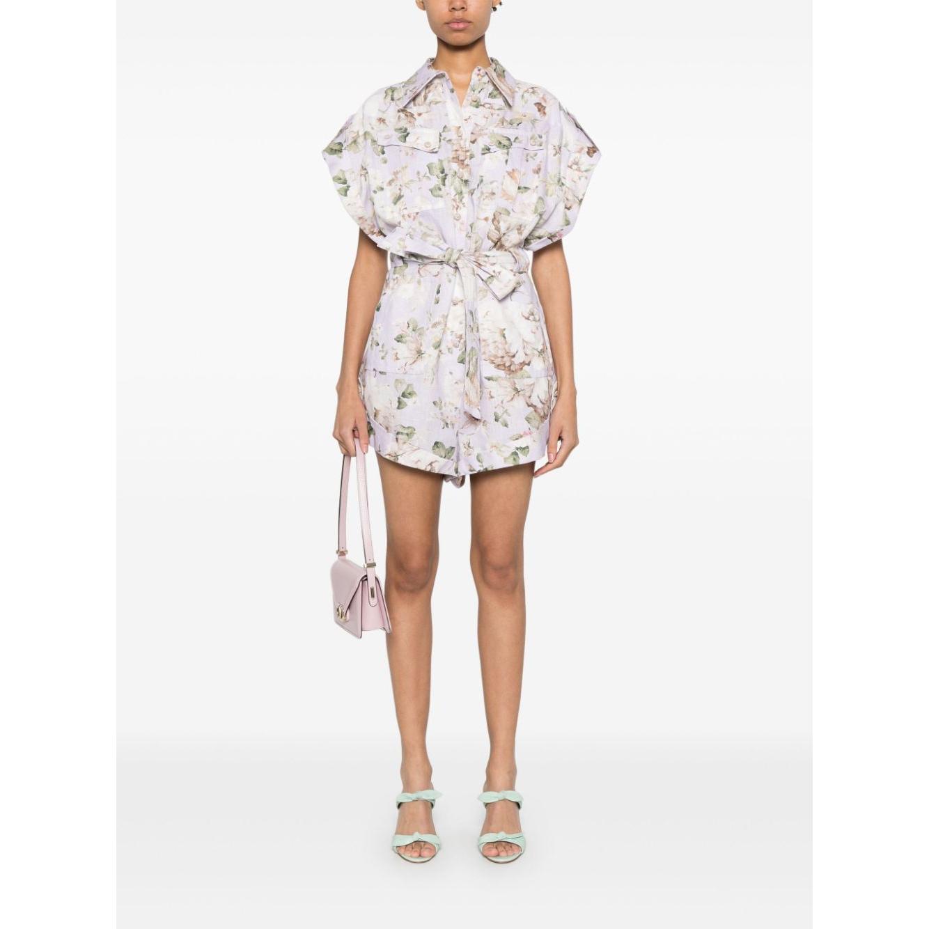 Zimmermann Dresses Lilac Jumpsuits Zimmermann White Smoke