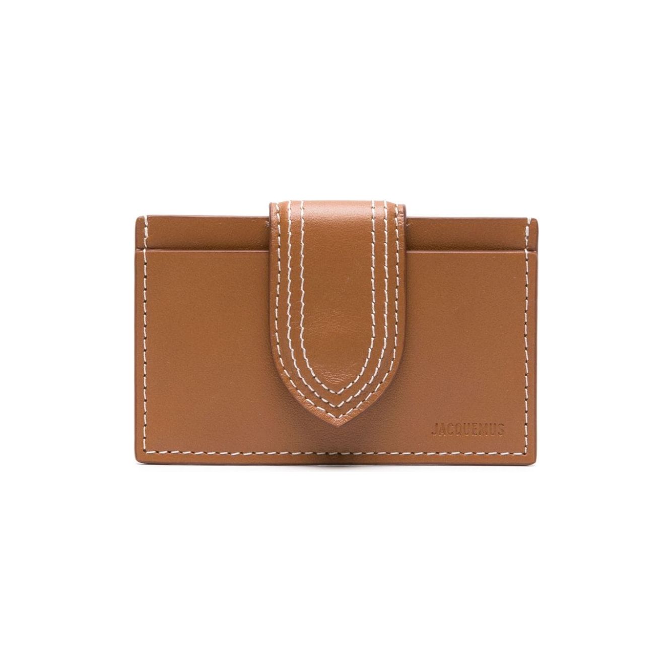 JACQUEMUS Wallets Leather Brown Wallets JACQUEMUS Sienna