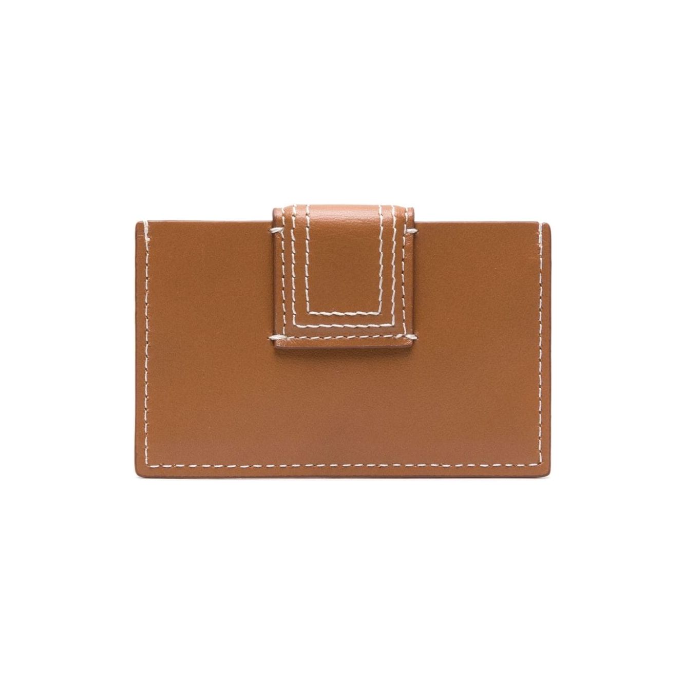 JACQUEMUS Wallets Leather Brown Wallets JACQUEMUS Sienna