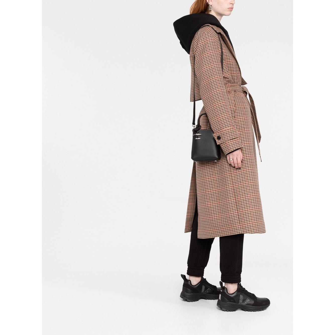 Tod's Micro Bag in Leather Clutches Tod'S White Smoke