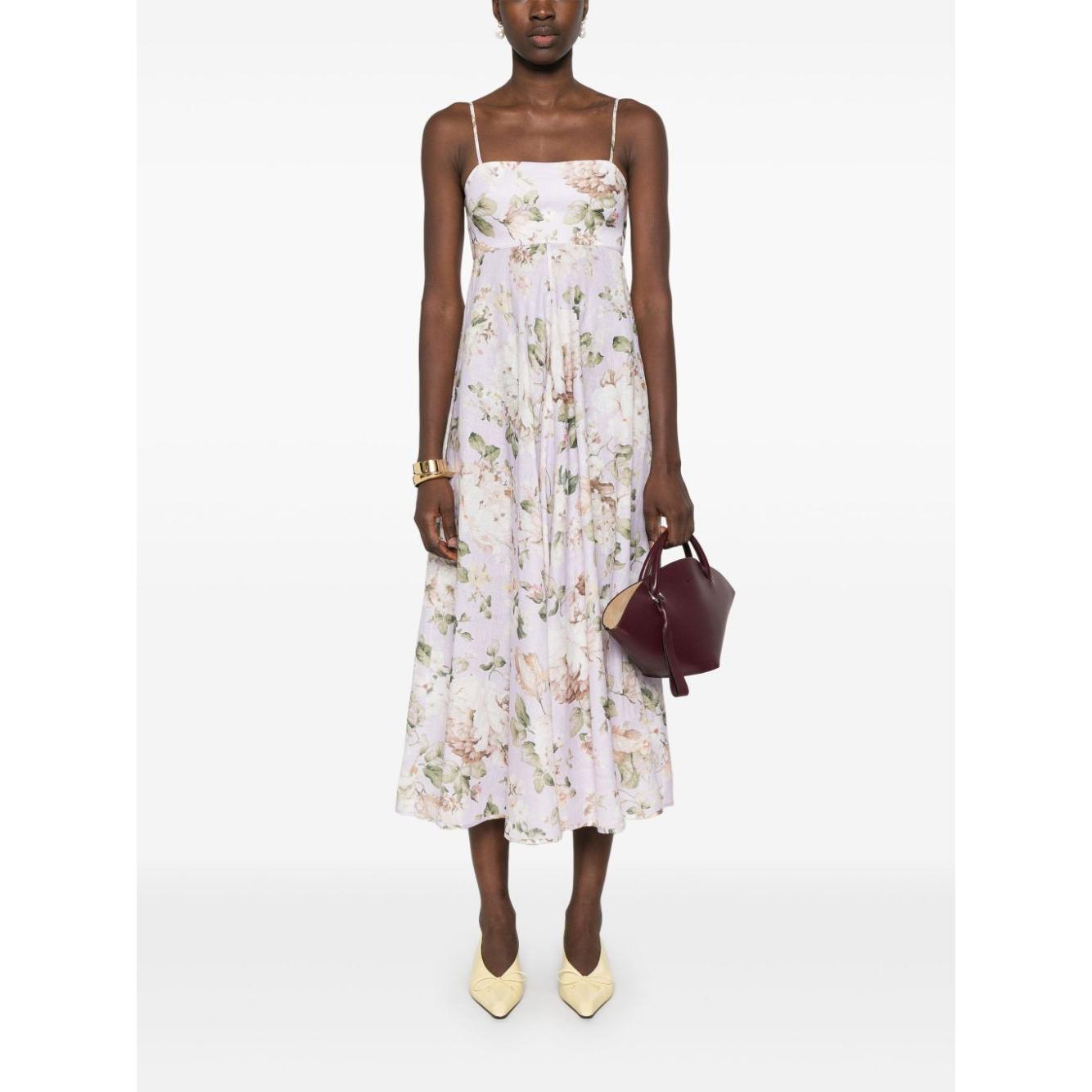 Zimmermann Dresses Lilac Dresses Zimmermann White Smoke