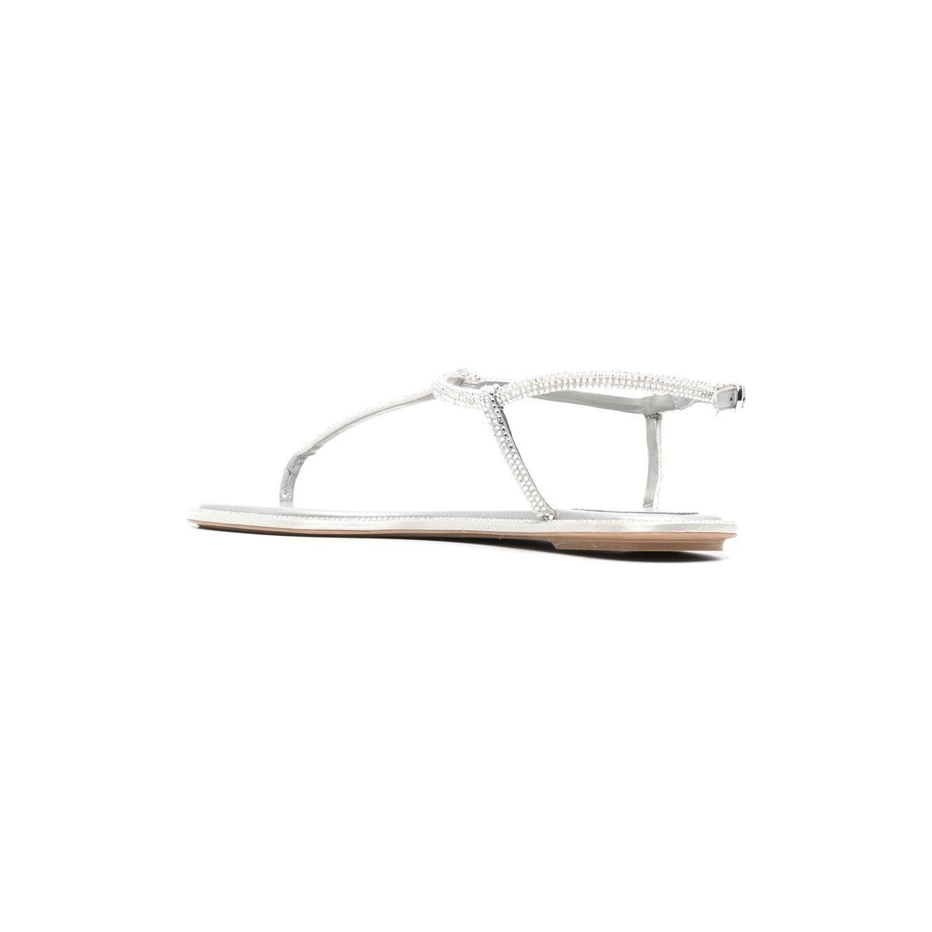 RENE' CAOVILLA Sandals Silver Sandals Rene' Caovilla Light Gray